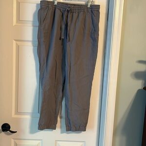 NWT J Crew Point Sur linen joggers.